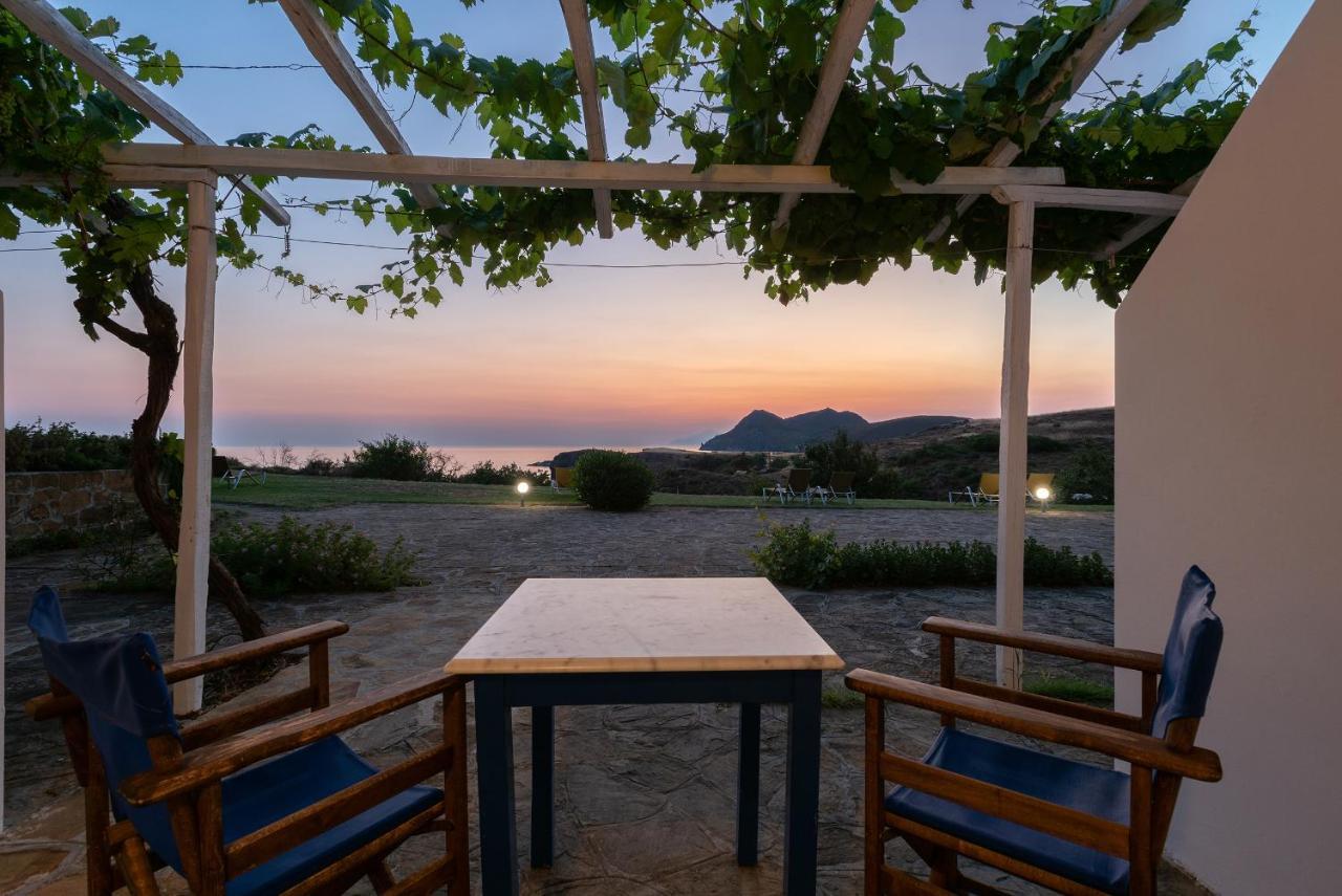 Sunset Hotel Agios Ioannis Kaspaka ภายนอก รูปภาพ