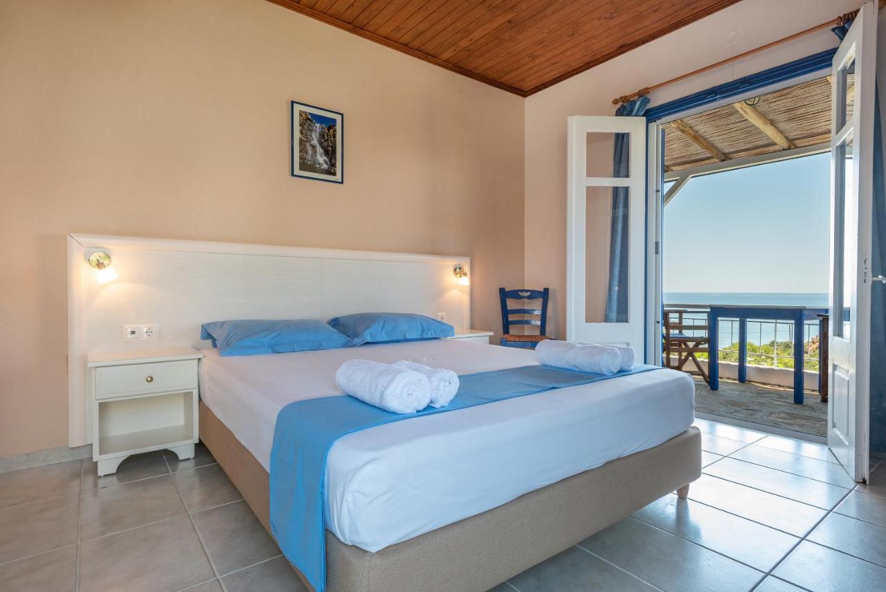 Sunset Hotel Agios Ioannis Kaspaka ภายนอก รูปภาพ