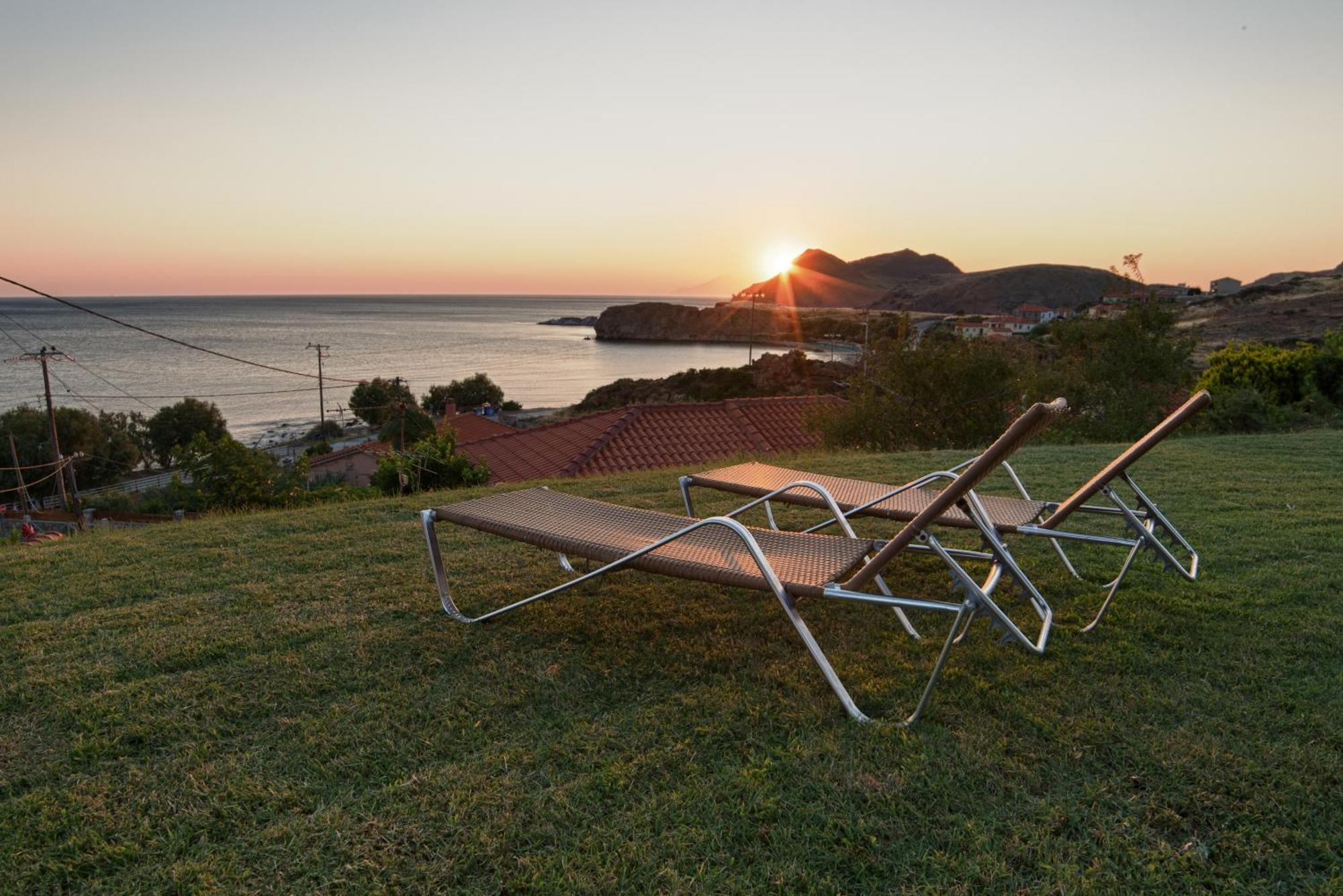 Sunset Hotel Agios Ioannis Kaspaka ภายนอก รูปภาพ