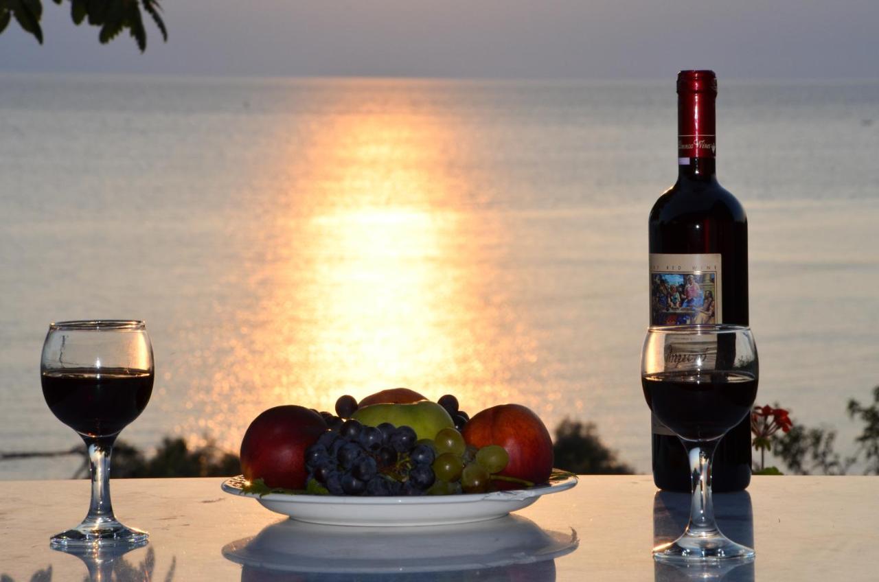 Sunset Hotel Agios Ioannis Kaspaka ภายนอก รูปภาพ